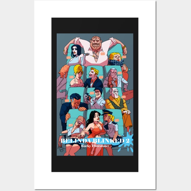 Rocky Flintstone's Belinda Blinked 2 Book Cover Poster; Wall Art by FlintstoneRocky